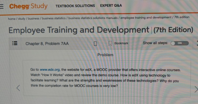 Solved E Chegg Study TEXTBOOK SOLUTIONS EXPERT Q&A home / | Chegg.com