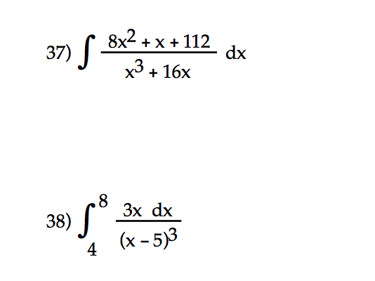 Solved Use the method of partial decomposition to perform | Chegg.com