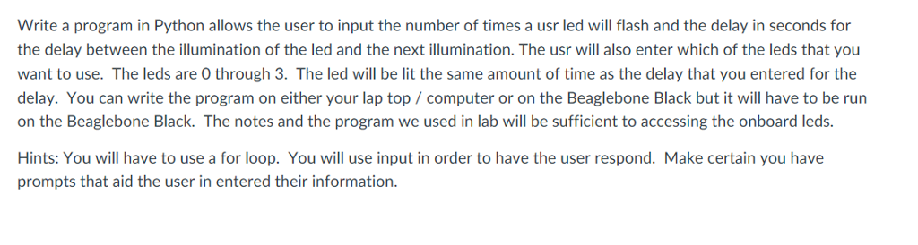 Solved Write a program in Python allows the user to input | Chegg.com
