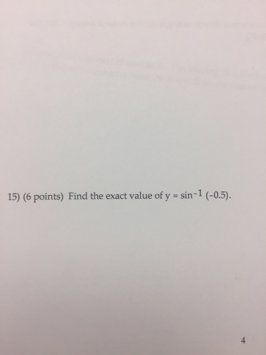 how-to-find-the-exact-value-of-five-remaining-trig-functions-given-one