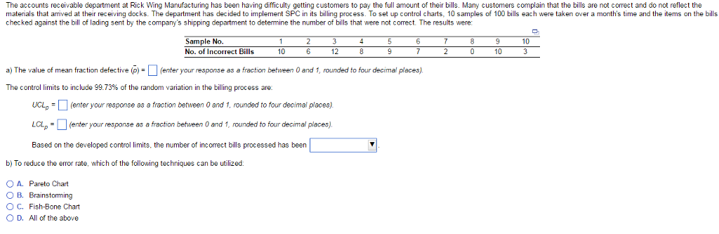 Solved Please answer Parts A and B The accounts receivable | Chegg.com