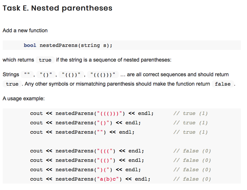 What Is A Nested Parentheses