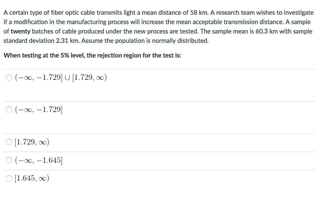 Solved A certain type of fiber optic cable transmits light a