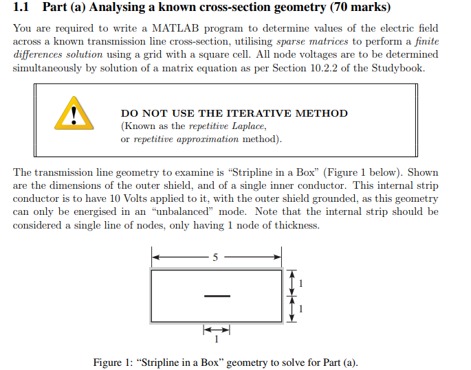 Cross Section Geometry