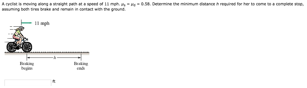 Solved A Cyclist Is Moving Along A Straight Path At A Speed | Chegg.com