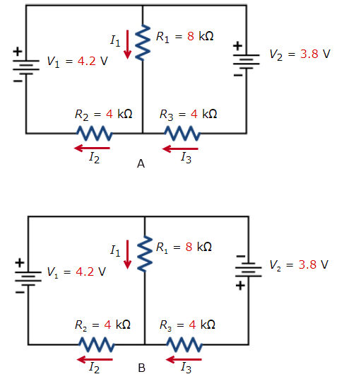 Solved (a) What is the current through each resistor in part | Chegg.com