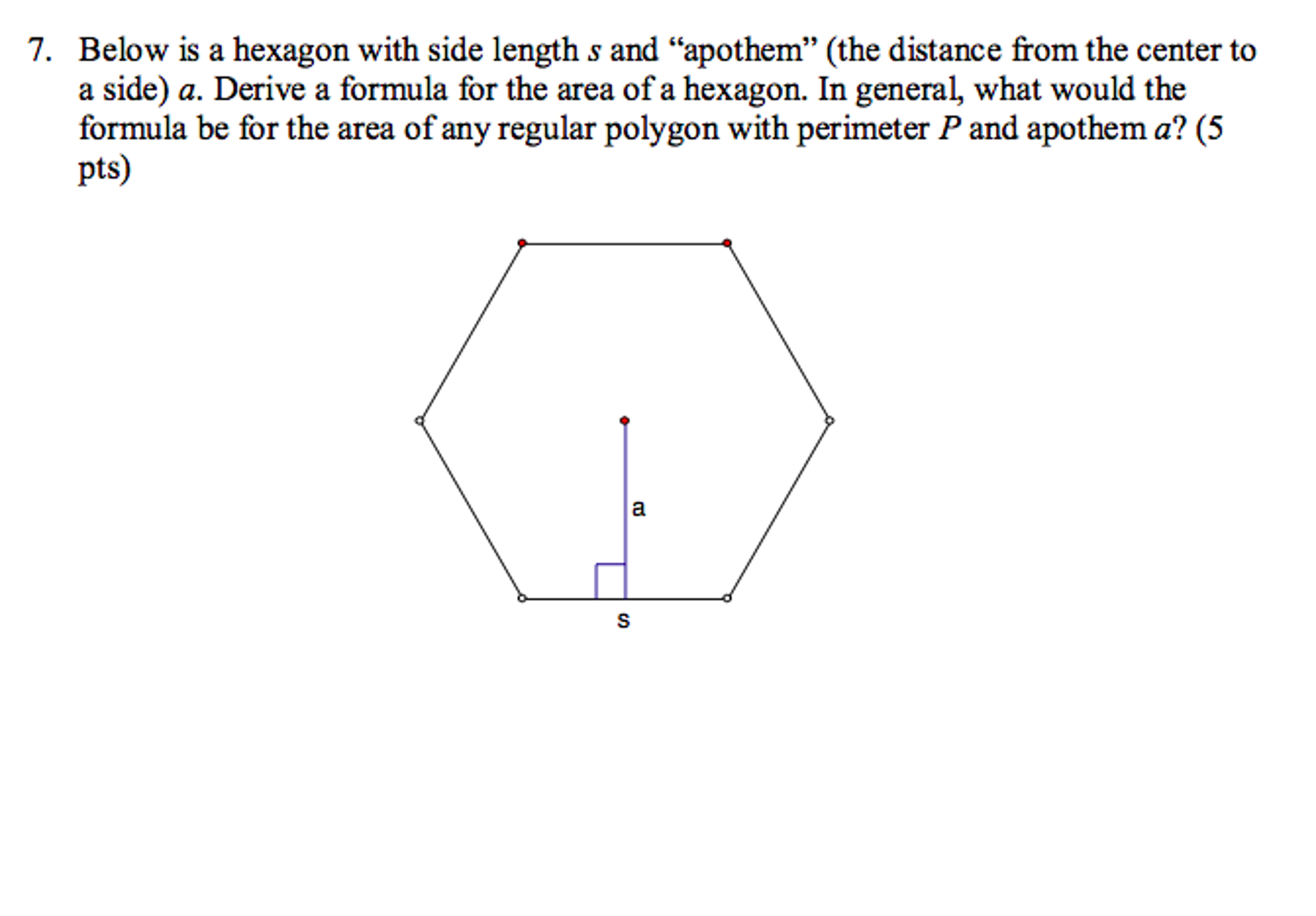 perfect hexagon measurements