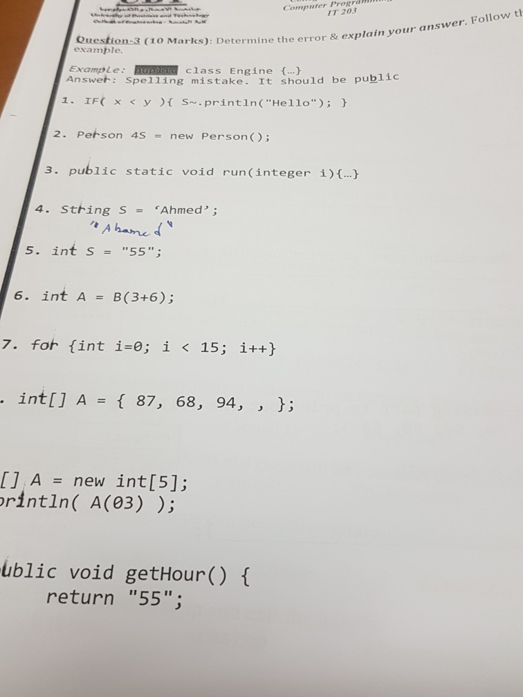 Solved Determine The Error Explain Your Answer Follow The Chegg