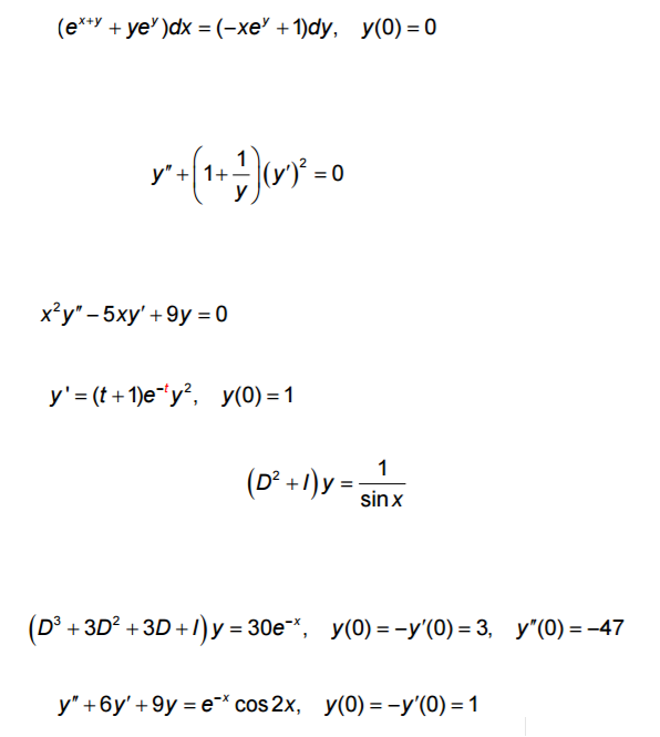 Solve 1 E X Y Dx E X Y 1 X Y Dy 0