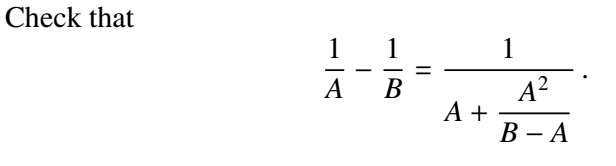 Solved Check That A B 2 A + B- A | Chegg.com