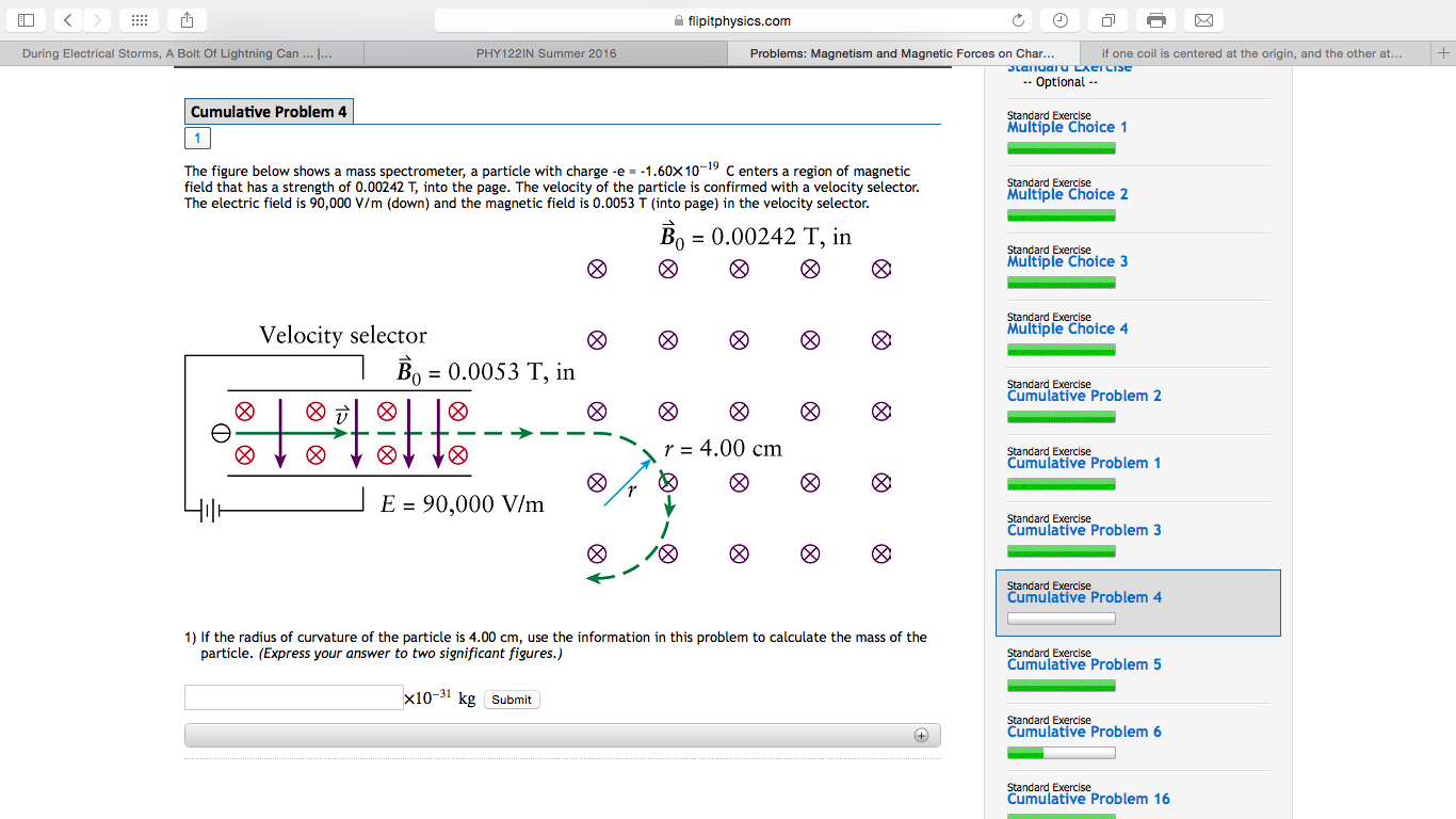 Solved The figure below shows a mass spectrometer, a | Chegg.com