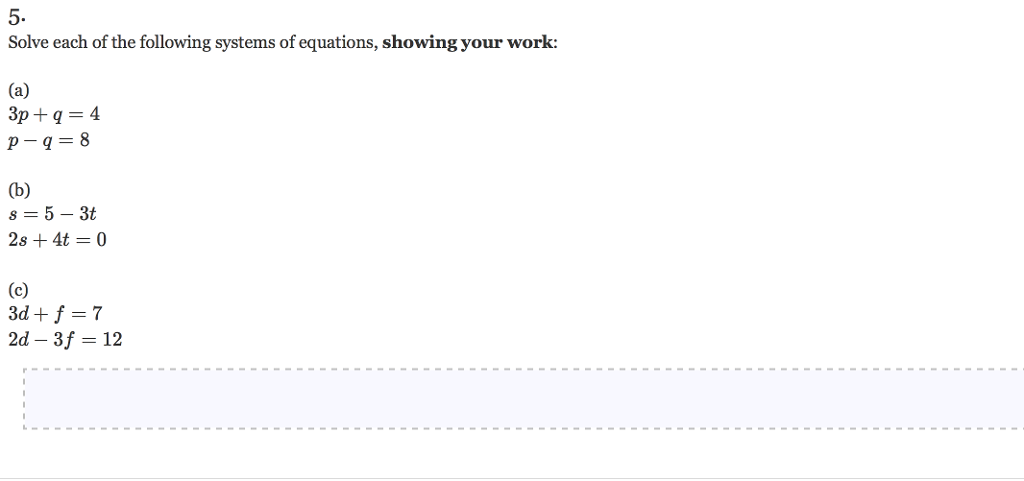 solved-5-solve-each-of-the-following-systems-of-equations-chegg