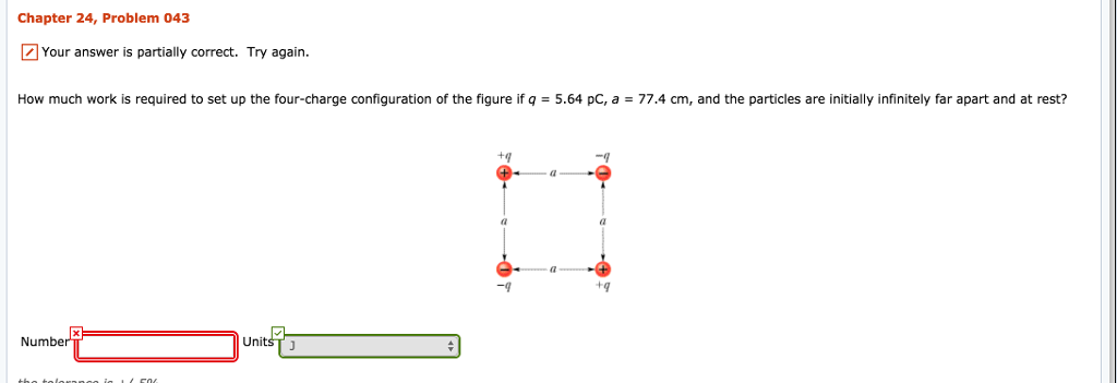 Solved Chapter 24, Problem 043 Your Answer Is Partially | Chegg.com