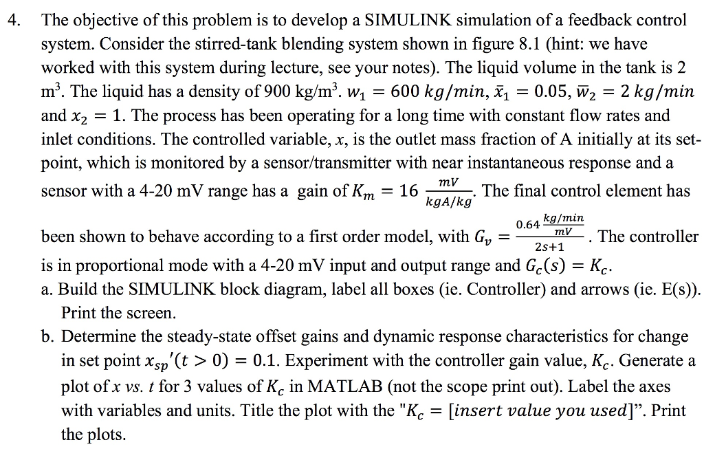 The objective of this problem is to develop a | Chegg.com