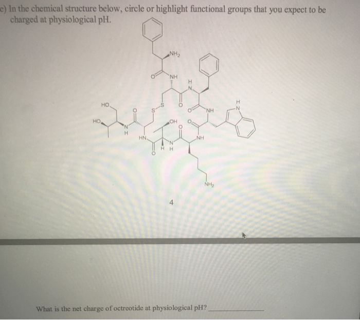 Solved In The Chemical Structure Below, Circle Or Highlight 