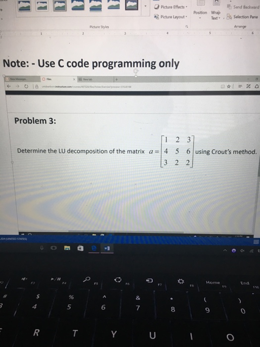 solved-determine-the-lu-decomposition-of-the-matrix-a-1-2-chegg