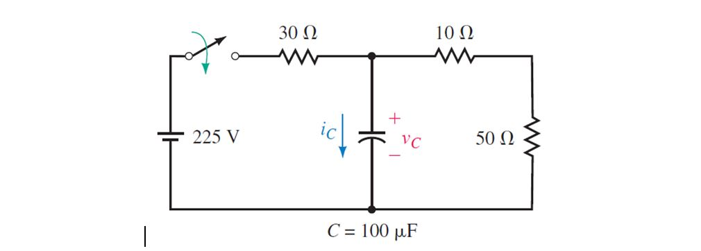 Solved For the following circuits the initial charge on the | Chegg.com