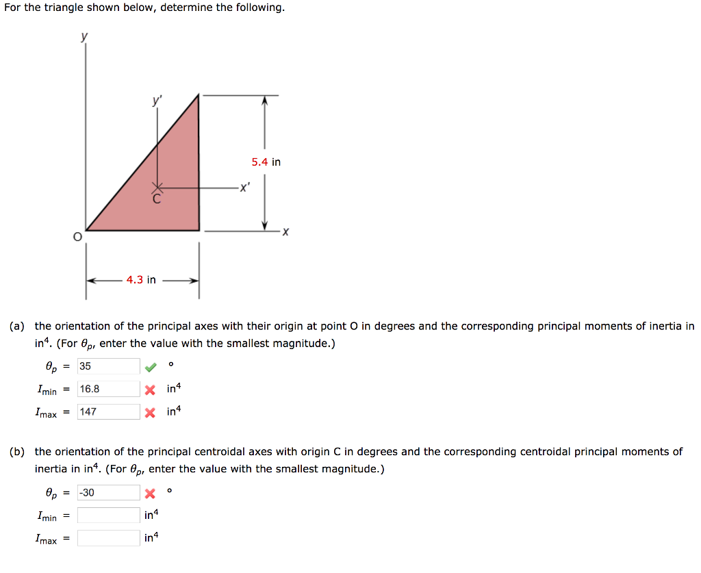 Moment Of Inertia Right Triangle