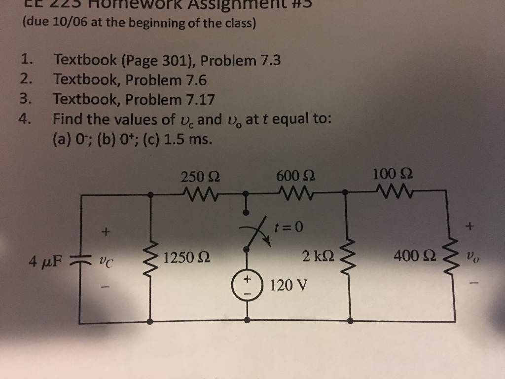 Solved Textbook (Page 301), Problem 7.3 Textbook, Problem | Chegg.com