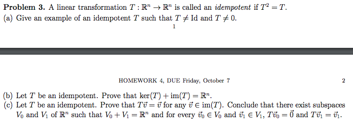 Solved Please help with this linear algebra problem. Sorry | Chegg.com