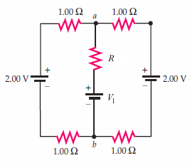 Solved For the circuit in the figure below, V1 = 3.76 V and | Chegg.com