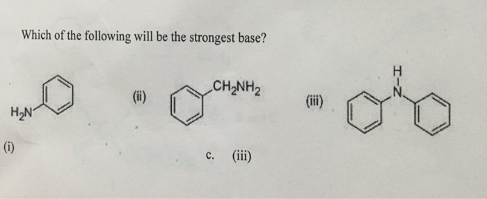 solved-which-of-the-following-will-be-the-strongest-base-chegg