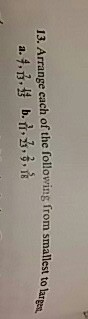 Solved Arrange each of the following from smallest to | Chegg.com