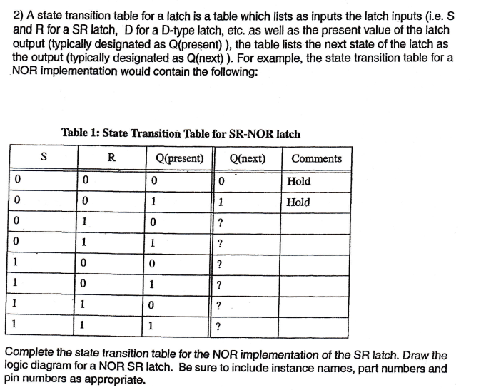transition table tool