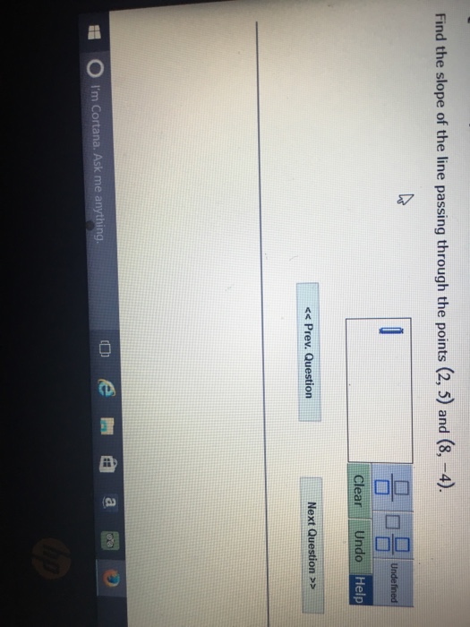 question-video-finding-the-slope-of-a-line-given-that-it-passes-through-two-given-points-nagwa