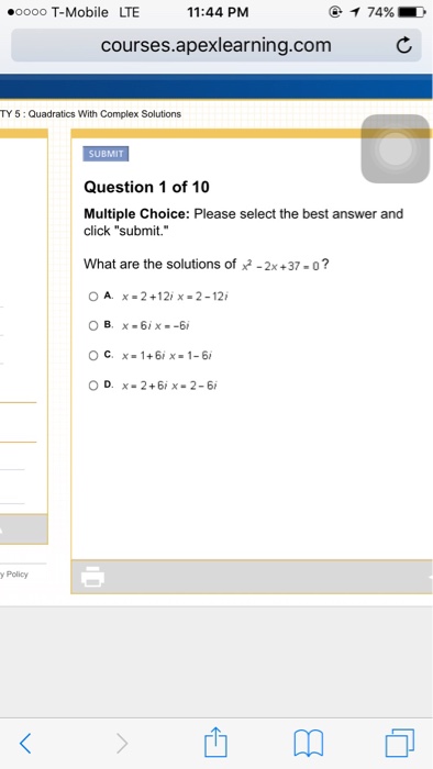 solved-what-are-the-solutions-of-x-2-2x-37-0-chegg