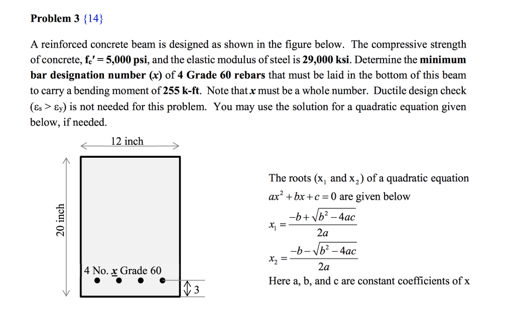 solved-problem-3-14-a-reinforced-concrete-beam-is-designed-chegg