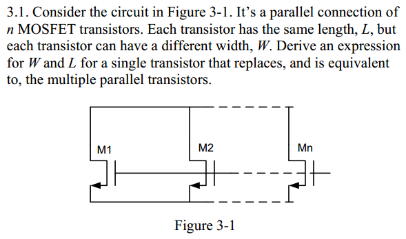 Solved 3.1. Consider the circuit in Figure 3-1. It?s a | Chegg.com