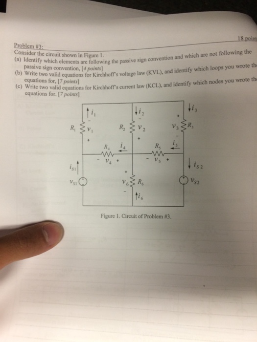 Solved Consider the circuit shown in Figure 1. Identify | Chegg.com
