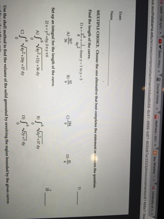 solved-find-the-length-of-the-curve-x-y-4-8-1-4y-2-chegg