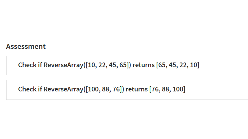 Solved Variable sized row arrays Reverse the contents of row