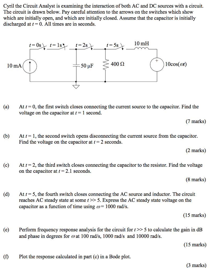 Solved Cyril the Circuit Analyst is examining the