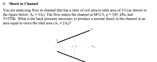 Solved You are analyzing flow in channel that has a ratio of | Chegg.com