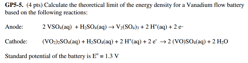 Solved Calculate the theoretical limit of the energy density | Chegg.com