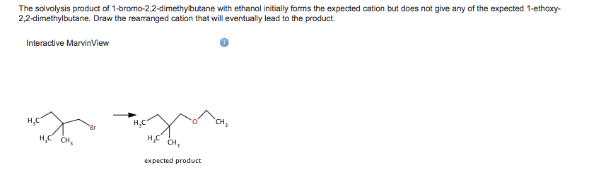 Solved The solvolysis product of 1-bromo-2,2-dimethylbutane | Chegg.com