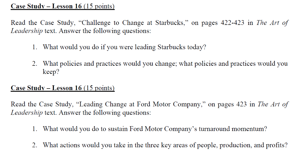 starbucks case study questions answers pdf