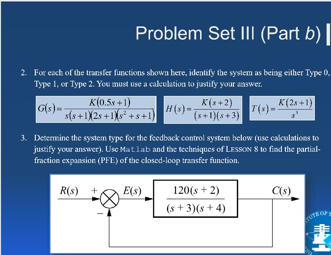 Solved Problem Set III (Part B) 2. For Each Of The Transfer | Chegg.com