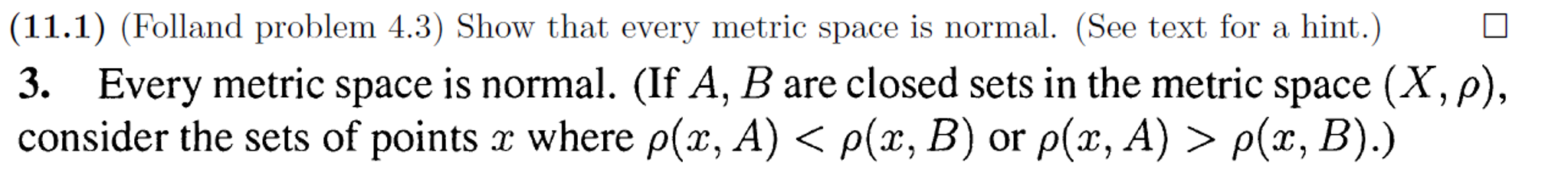 Real Analysis Problem Set Solved 11.1 Real (Mathematical) Analysis. Point Set | Chegg.com