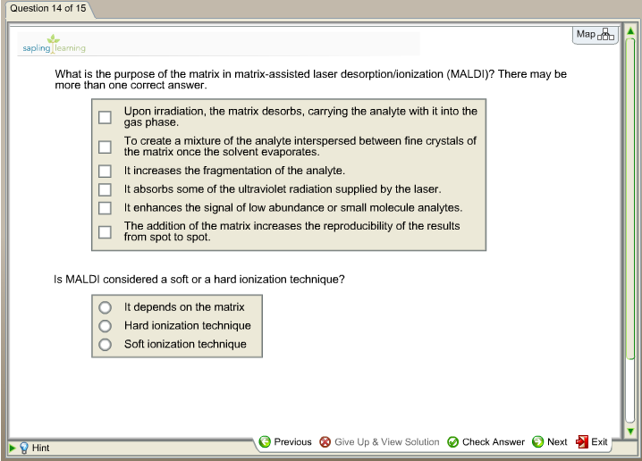 Solved What is the purpose of the matrix in matrixassisted