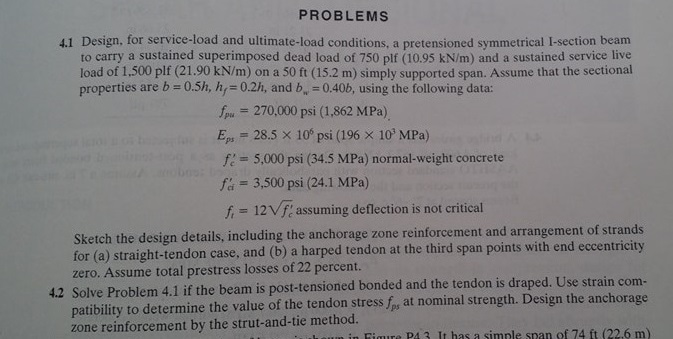 solved-problems-4-1-design-for-service-load-and-chegg