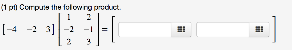 Solved Compute The Following Product. If A = And B = | Chegg.com