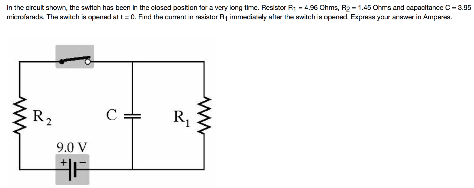 Solved RC circuit questions (if you could answer both that | Chegg.com