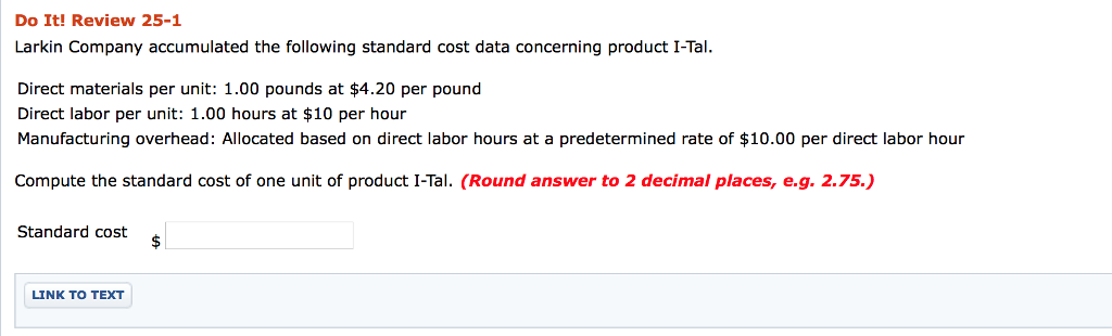 solved-larkin-company-accumulated-the-following-standard-chegg