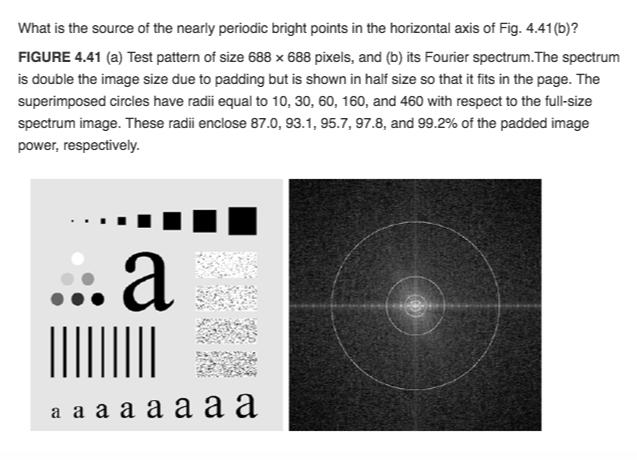 Solved What is the source of the nearly periodic bright | Chegg.com