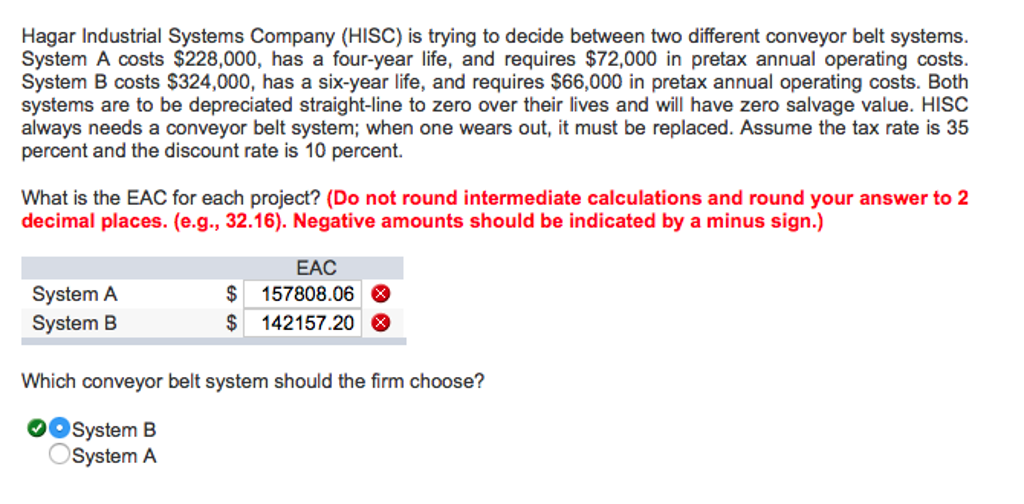 Solved Hagar Industrial Systems Company (HISC) Is Trying To | Chegg.com