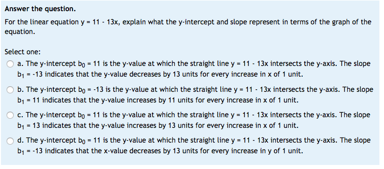 solved-for-the-linear-equation-y-11-13x-explain-what-chegg